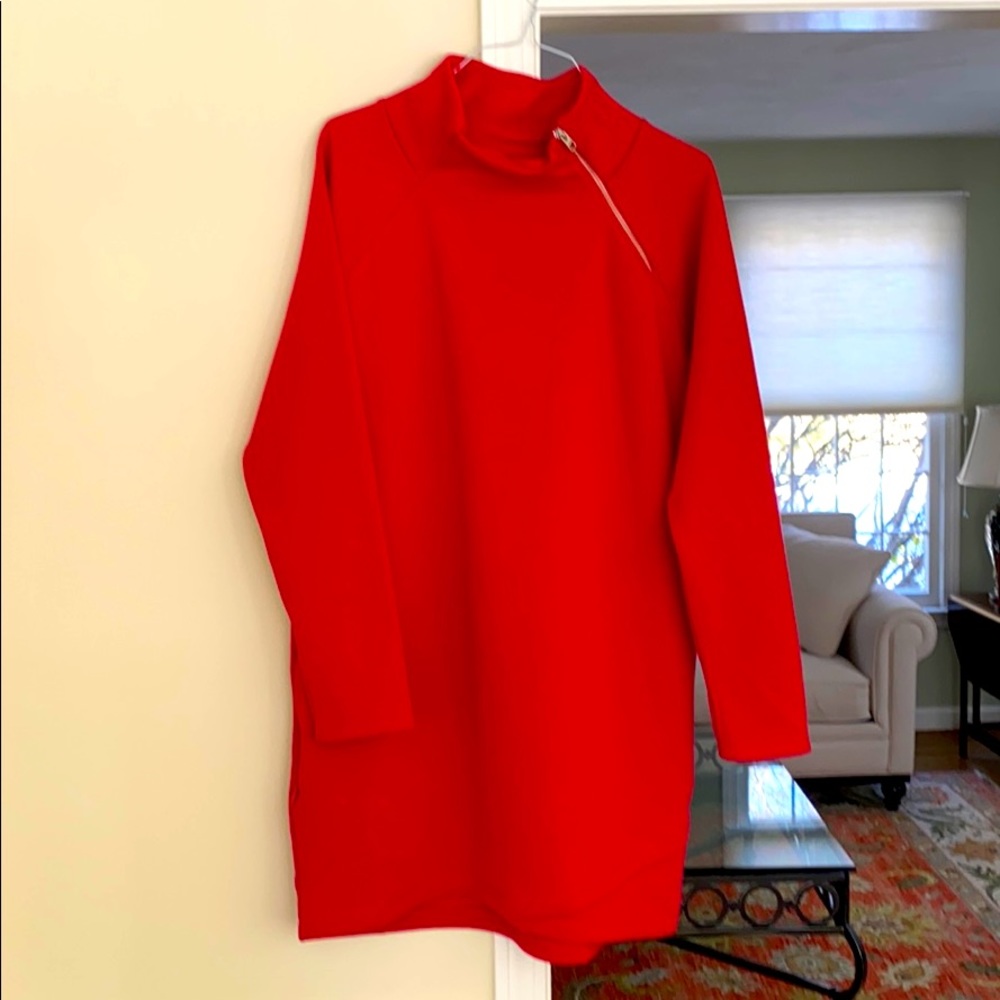 NEVER WORN ATHLETA tunic length sweatshirt